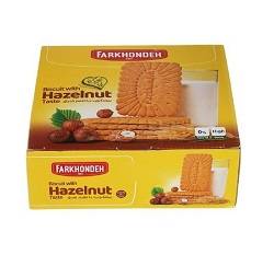 فرخنده بیسکوییت فندقی پذیرایی 800 گرم